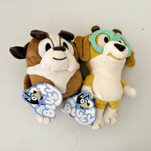 Bluey Friends - Honey and Winton Stuffed Toys for Kids